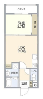 【間取り】 | ソレイユＭ（ＣＫ） | ソレイユＭ（ＣＫ）★浦添市屋富祖エリア