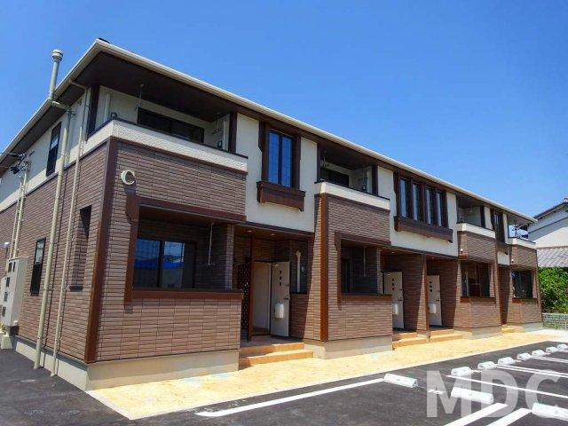吉野川市鴨島町上浦のアパートの外観