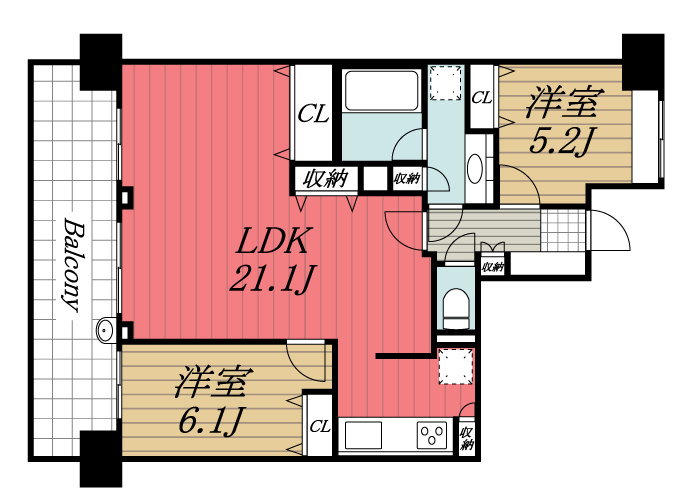 【間取り】 | センチュリー成田