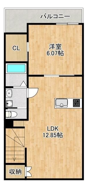 ルシェル羽田の間取り