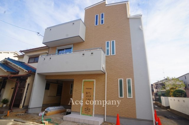 【外観】 | 八尾市北本町3丁目 | 【只今建築中！現地2026年9月25日現在☆】