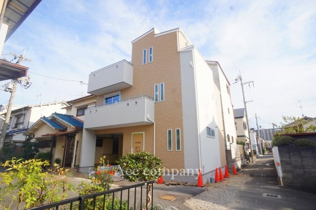 【前面道路含む現地写真】 | 八尾市北本町3丁目 | 北東角地☆【前面道路：東側幅員4.4ｍ×北側幅員4.0ｍ】