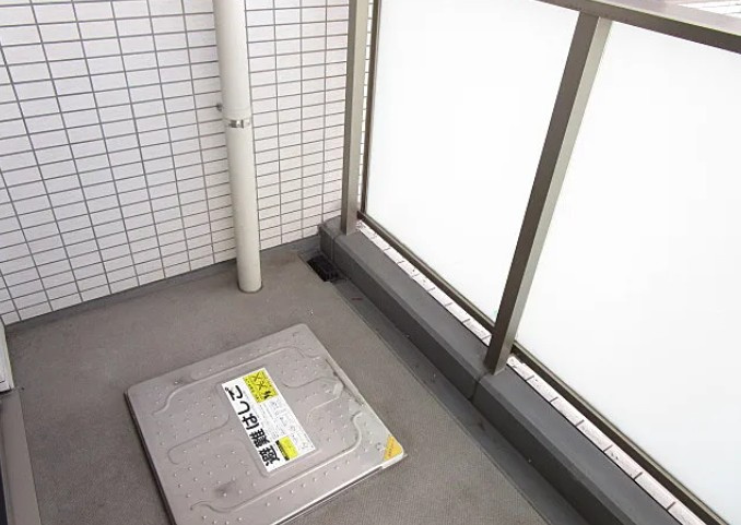 コンフォリア文京春日のバルコニー