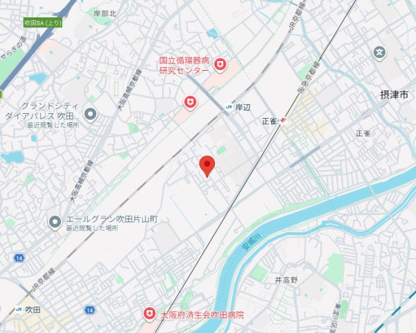 NorthField20の地図