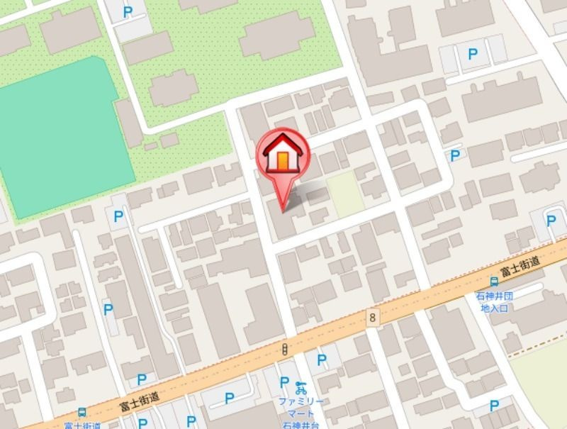 アート・フル石神井台の地図
