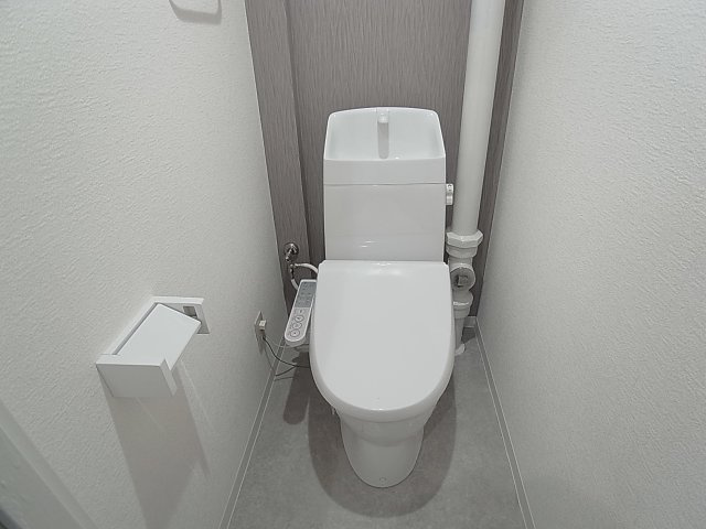 鈴蘭泉台第一住宅3号棟のトイレ|温水洗浄付きトイレ、入替済み