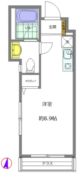 グリーングラスの間取り