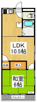 【間取り】 | メゾン松山