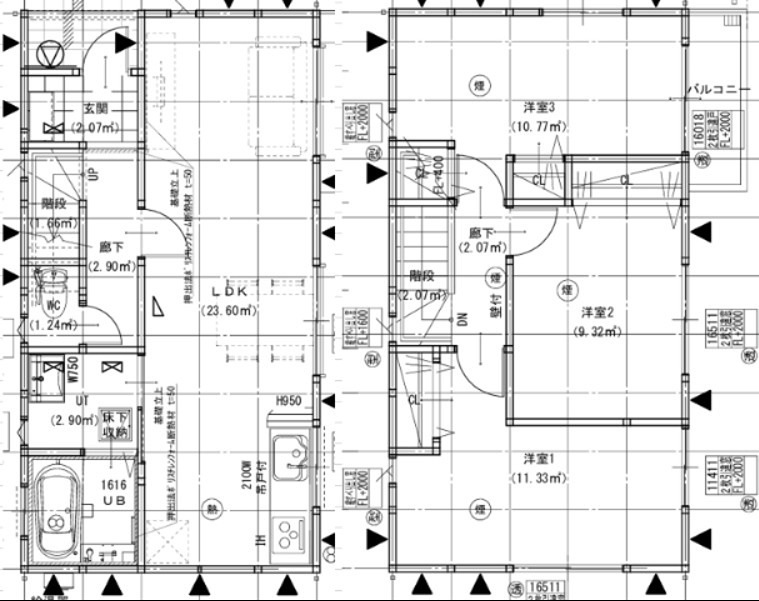 グランソフィア鎌倉町Aの間取り
