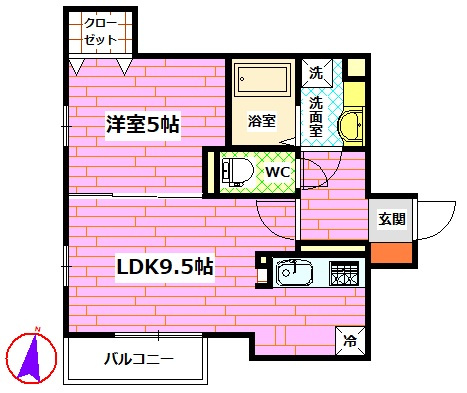 グランメゾン霞の間取り