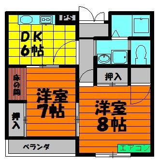 アピア加美の間取り