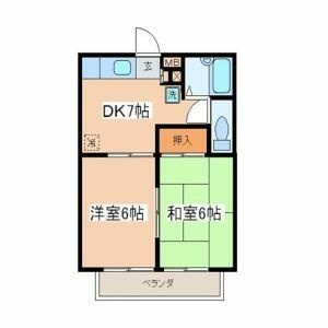 【間取り】 | ベルマンションＡＢ