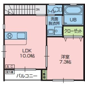 メゾン・ドマーニの間取り