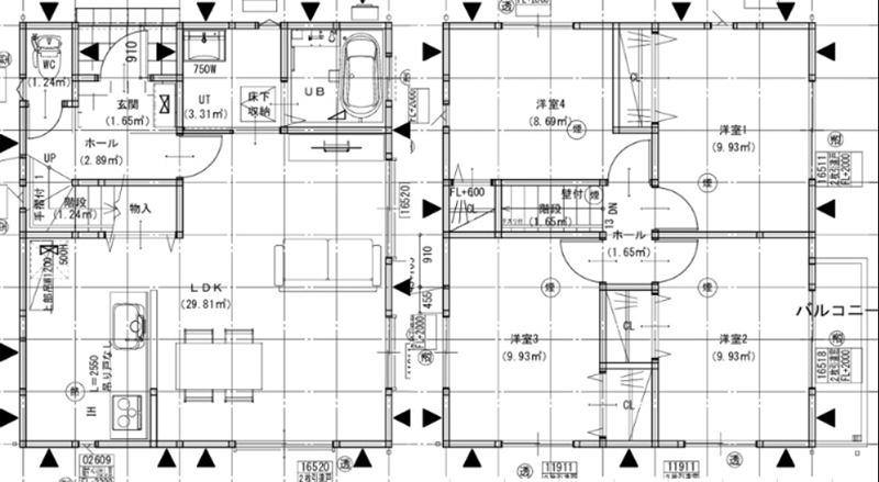 グランソフィア坂戸鎌倉Bの間取り