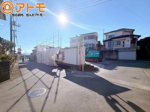 【前面道路含む現地写真】 | 田方郡函南町柏谷2期　新築一戸建て　全1棟