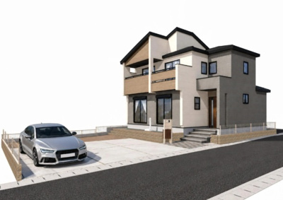 【完成予想図】 | 田方郡函南町柏谷2期　新築一戸建て　全1棟