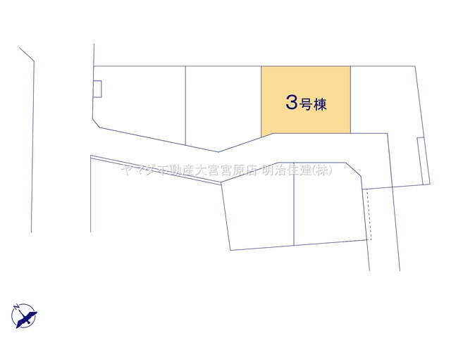 さいたま市見沼区南中丸の区画図