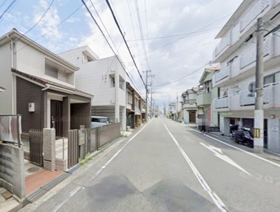 【前面道路含む現地写真】 | 尼崎市立花町3丁目　中古戸建