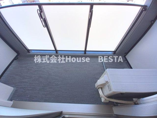Alivis神戸駅前のバルコニー
