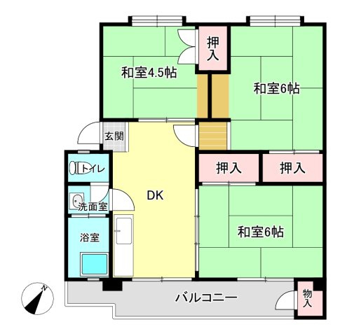 平尾住宅52号棟の画像