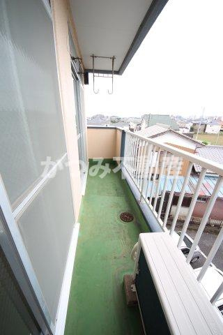 【バルコニー】 | メゾン豊田 | 他号室参考写真
