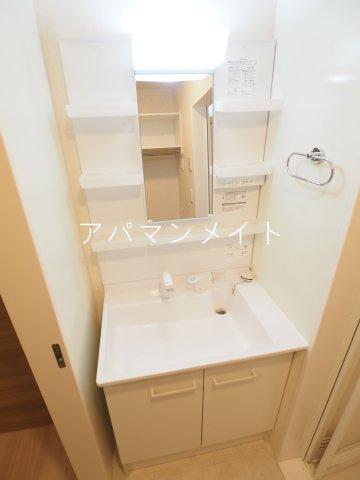 【洗面所】 | ウェルデンス戸塚Ａ | 使いやすい洗面台です