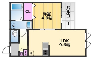 【間取り】 | ジーメゾン岸和田上町
