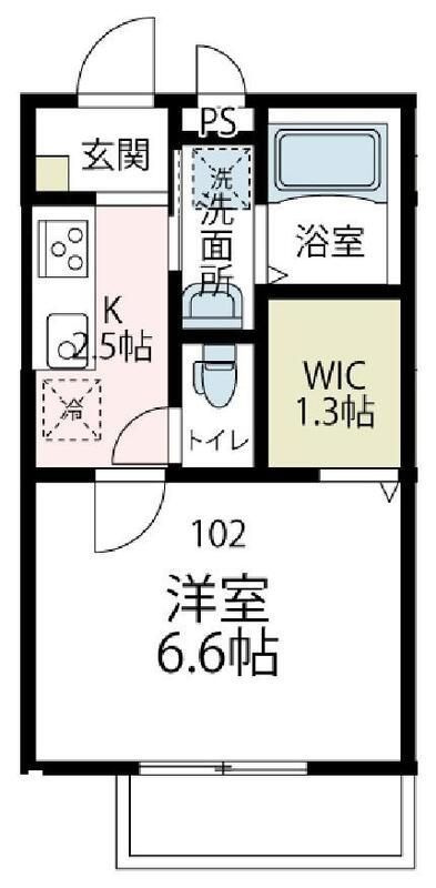 セレーヌ仲町台B の間取り