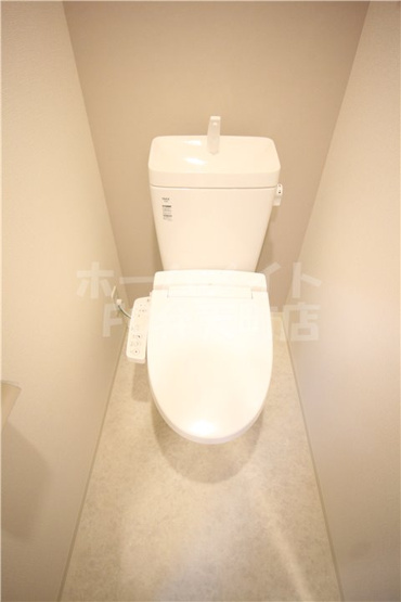 【トイレ】 | グランカリテ九条南 | ウォシュレット付きトイレです