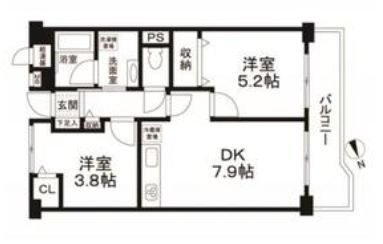 ライオンズマンション墨田の間取り