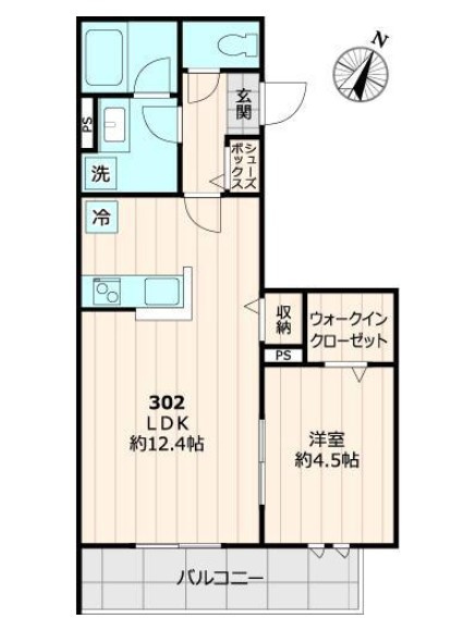 RIVERA KASAIの間取り