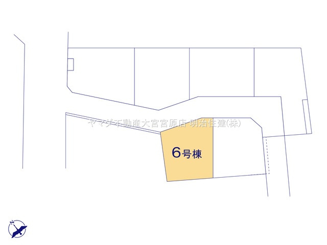 さいたま市見沼区南中丸の区画図