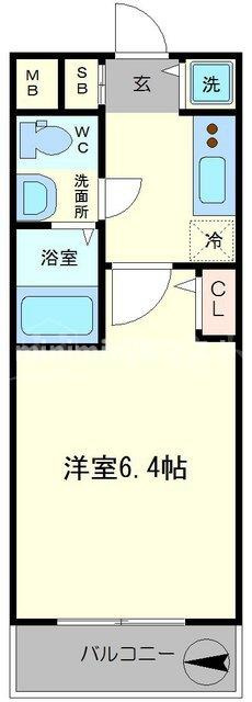 LUMINOUS桜川の間取り