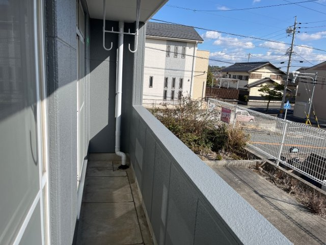 Ａ棟のバルコニー