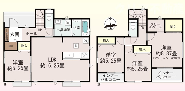 【間取り】 | 高崎市双葉町新築A号棟