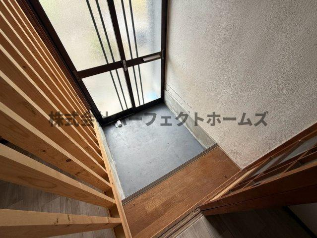 池田2丁目テラスハウス　賃貸の玄関|ゆったりとした玄関です