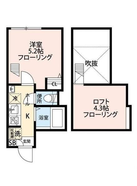 グランクオール東立石の間取り