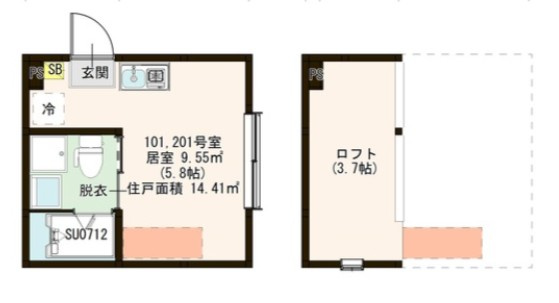 フルハウスの間取り