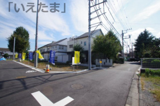 【前面道路含む現地写真】 | 【仲介手数料無料！！】府中市本宿町1丁目　建築条件付き売地（全7区画）E区画　6336万円
