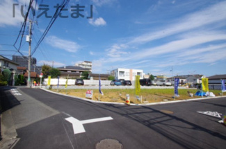 【前面道路含む現地写真】 | 【仲介手数料無料！！】府中市本宿町1丁目　建築条件付き売地（全7区画）E区画　6336万円
