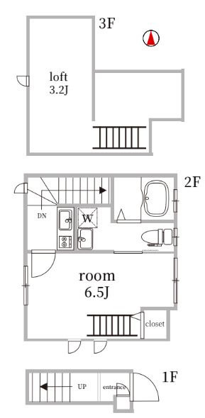 アーバン下北沢の間取り