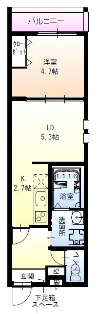 フジパレス十三公園西の間取り