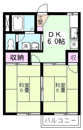 ドエル津田沼の間取り