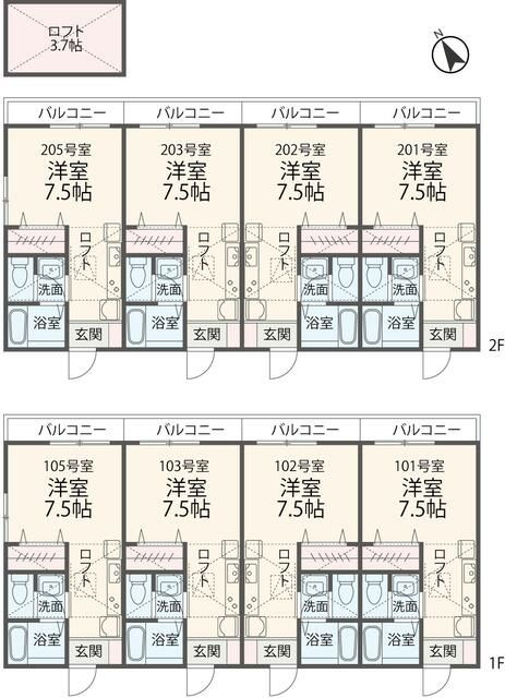 エクセルコート相武台の間取り