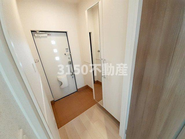 シャンポール須賀の玄関|シンプルで使いやすい玄関です