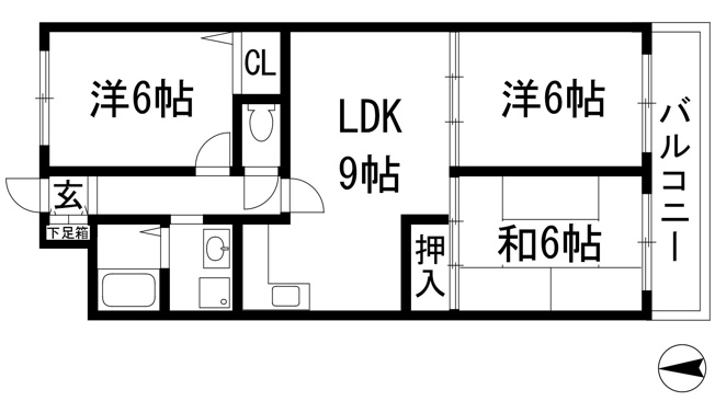 【間取り】 | エル長春園
