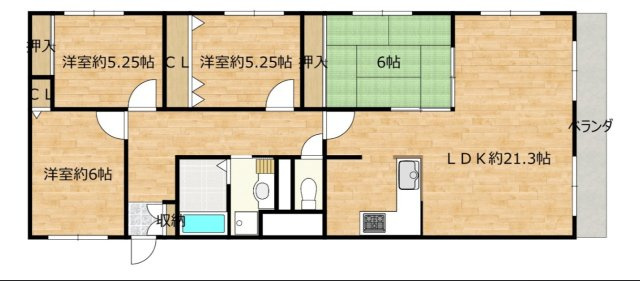 フジヤ小泉マンションの間取り