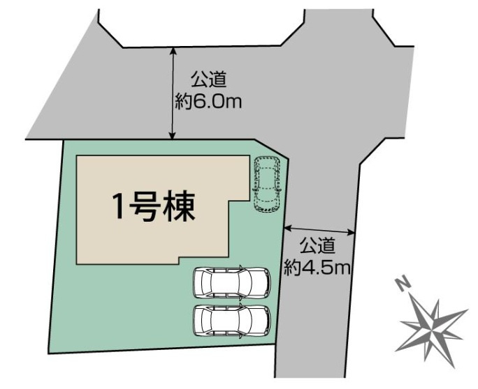 千葉市花見川区宮野木台3丁目の区画図