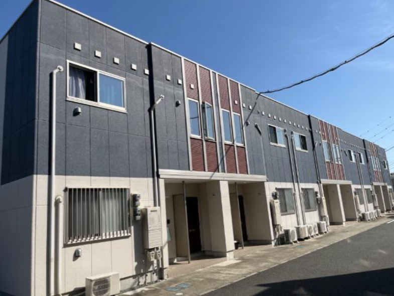 合志市須屋のアパートの外観|物件の外観です