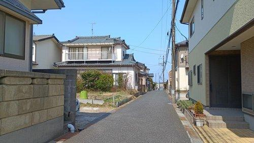 寺尾西4丁目　売地の前面道路含む現地写真|現地（2025年3月）撮影